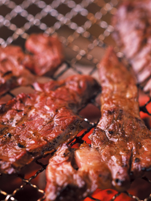 コプチャン・エゴマの葉のキムチ・etc（映画「プルコギ」）