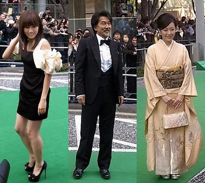 第25回東京国際映画祭オープニングイベント「グリーンカーペット」フォトセッション